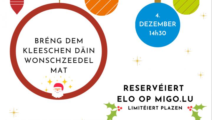 Affiche Kleeschen am MIGO